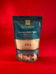 260 Натуральная Соль Мертвого моря для ванн  500гр (пакет)