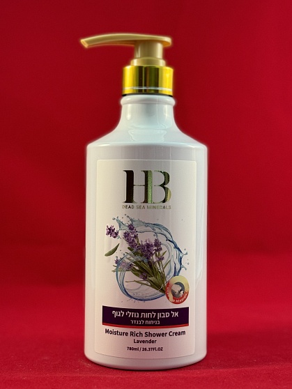 1293 Увлажняющее жидкое бесщелочное мыло для тела с ароматом лаванды  780 мл